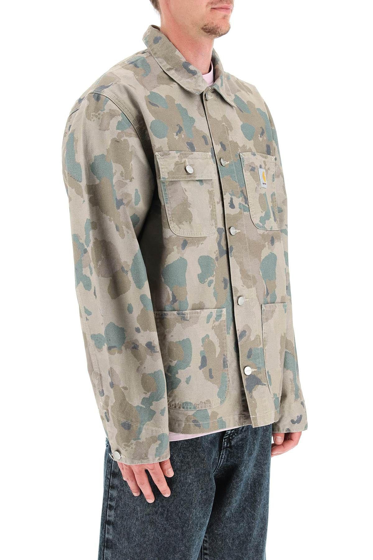 CARHARTT WIP Carhartt Wip Michigan Jacket In Camouflage Drill - Stylemyle